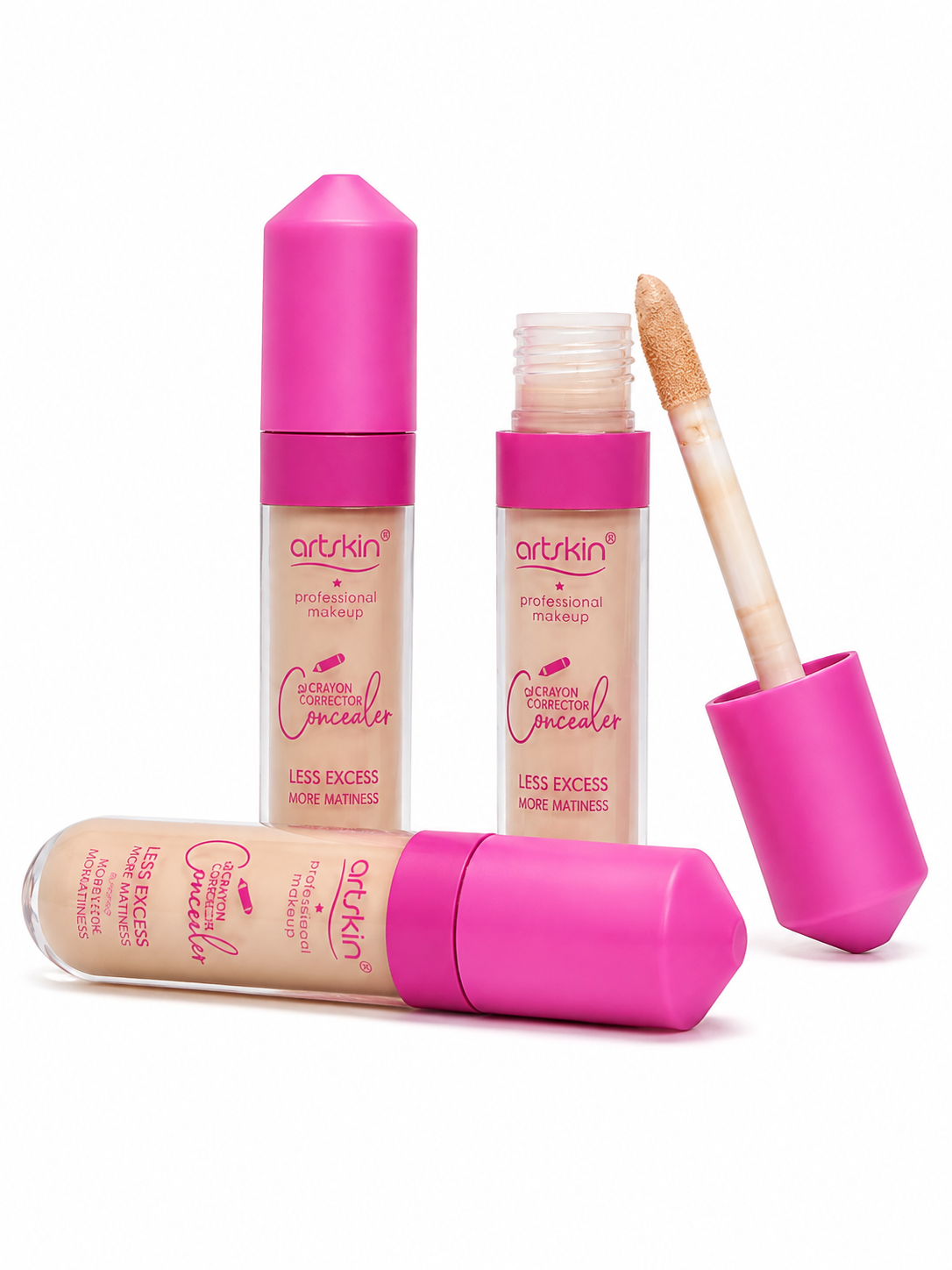 کانسیلر آرت اسکین صورتی مدل Crayon Corrector Concealer