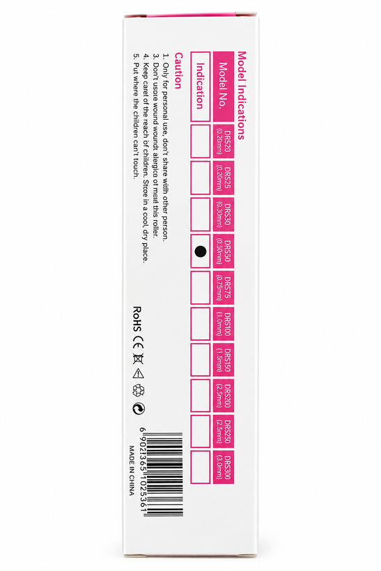 درما رولر DRS مدل D5 سایز 0.50 میلیمتر