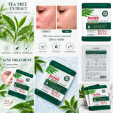 ماسک ورقهای ضد جوش چای درختی SADOER مدل Acne Oil Control | حجم 25 گرم